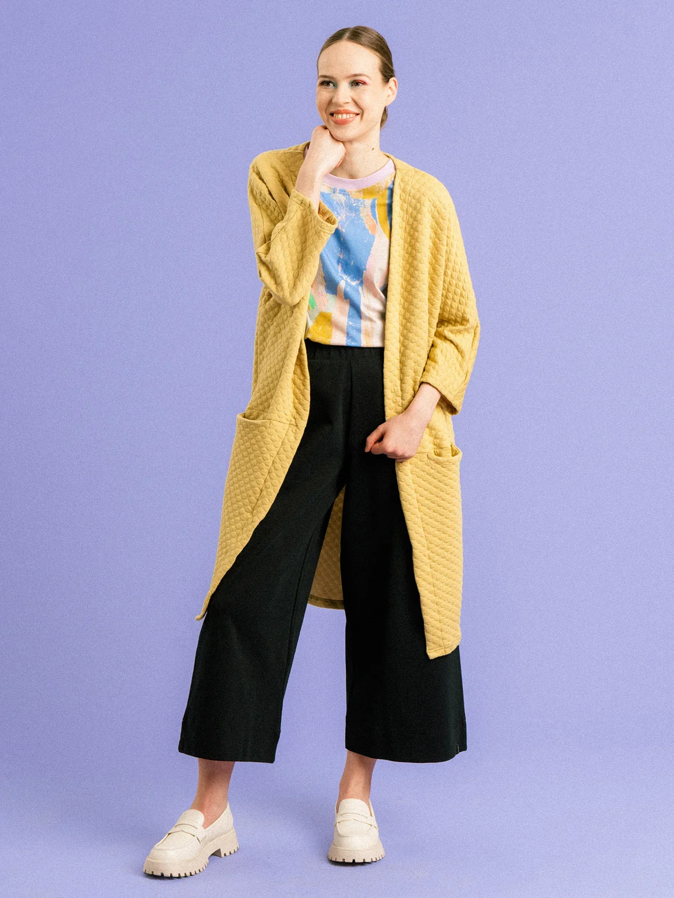 Alex culottes, musta - Image 4