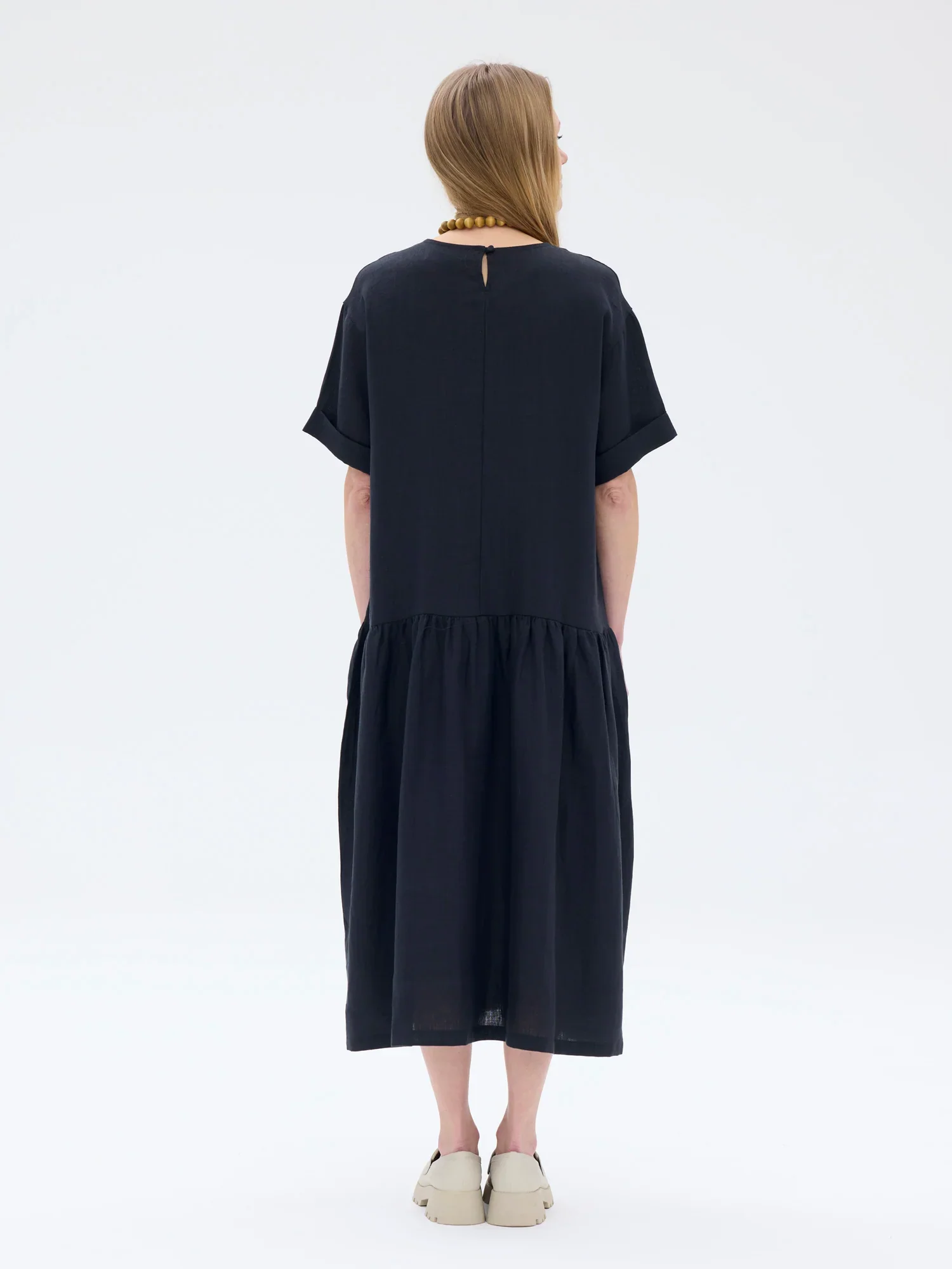 Alma Pellavamekko, Musta - Image 3