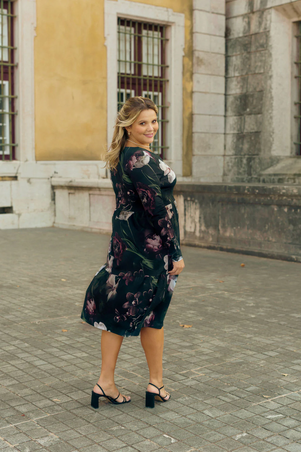 Amelie Dress, Noir - Image 3
