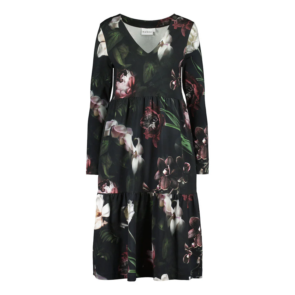Amelie Dress, Noir - Image 6