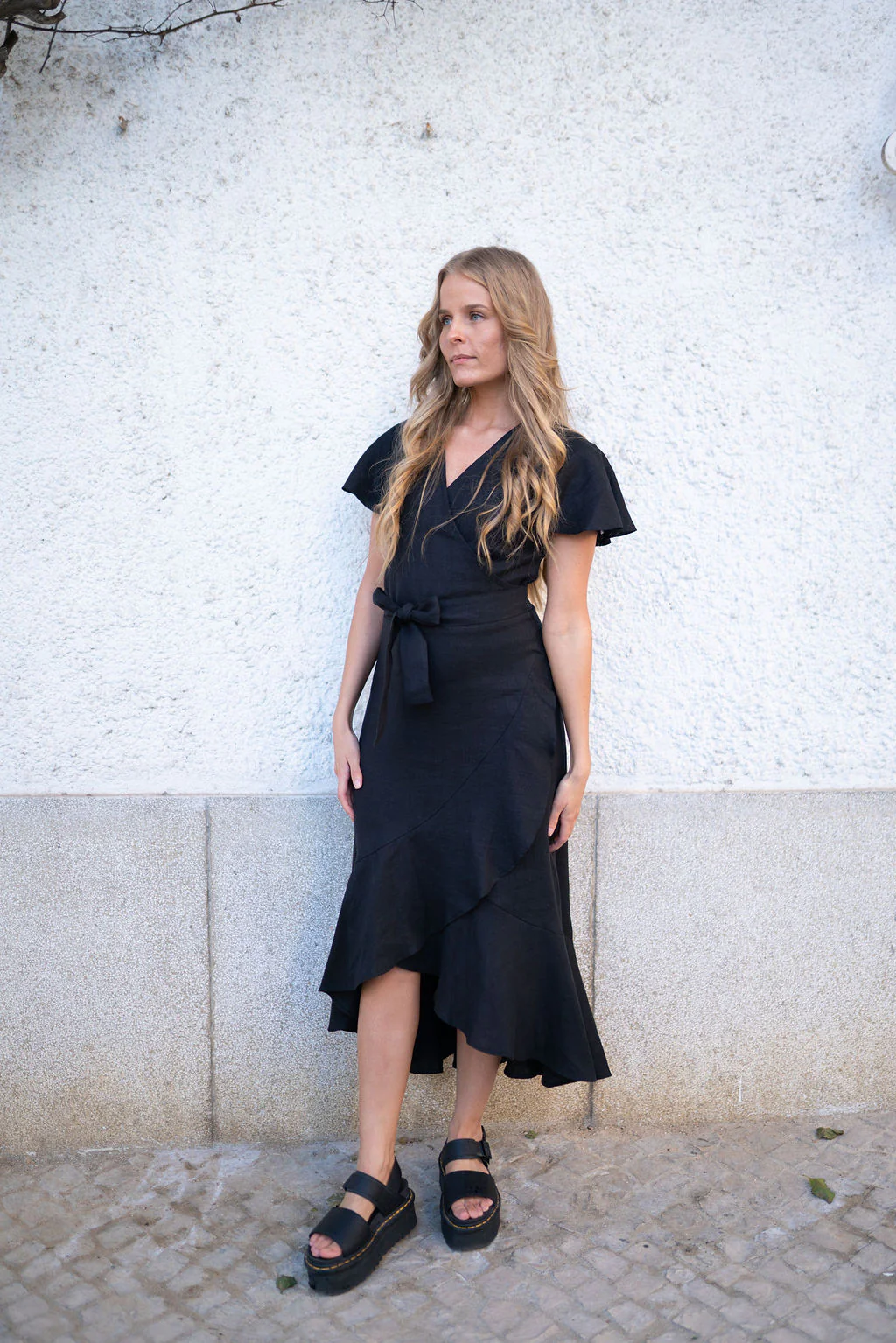 Annika Dress, Black - Image 5