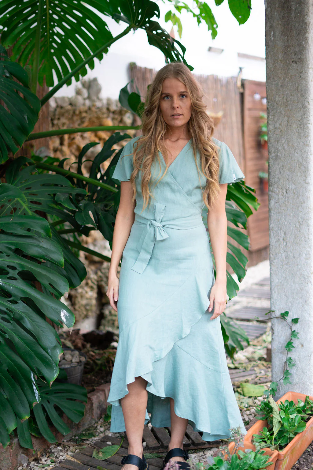 Annika Dress, Desert Sage - Image 6