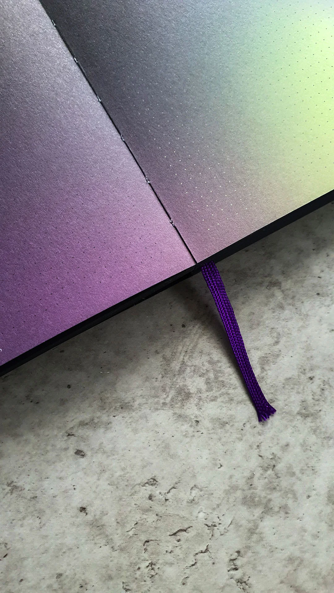 Aura Notebook Northern Lights A5, bullet journal - Image 4