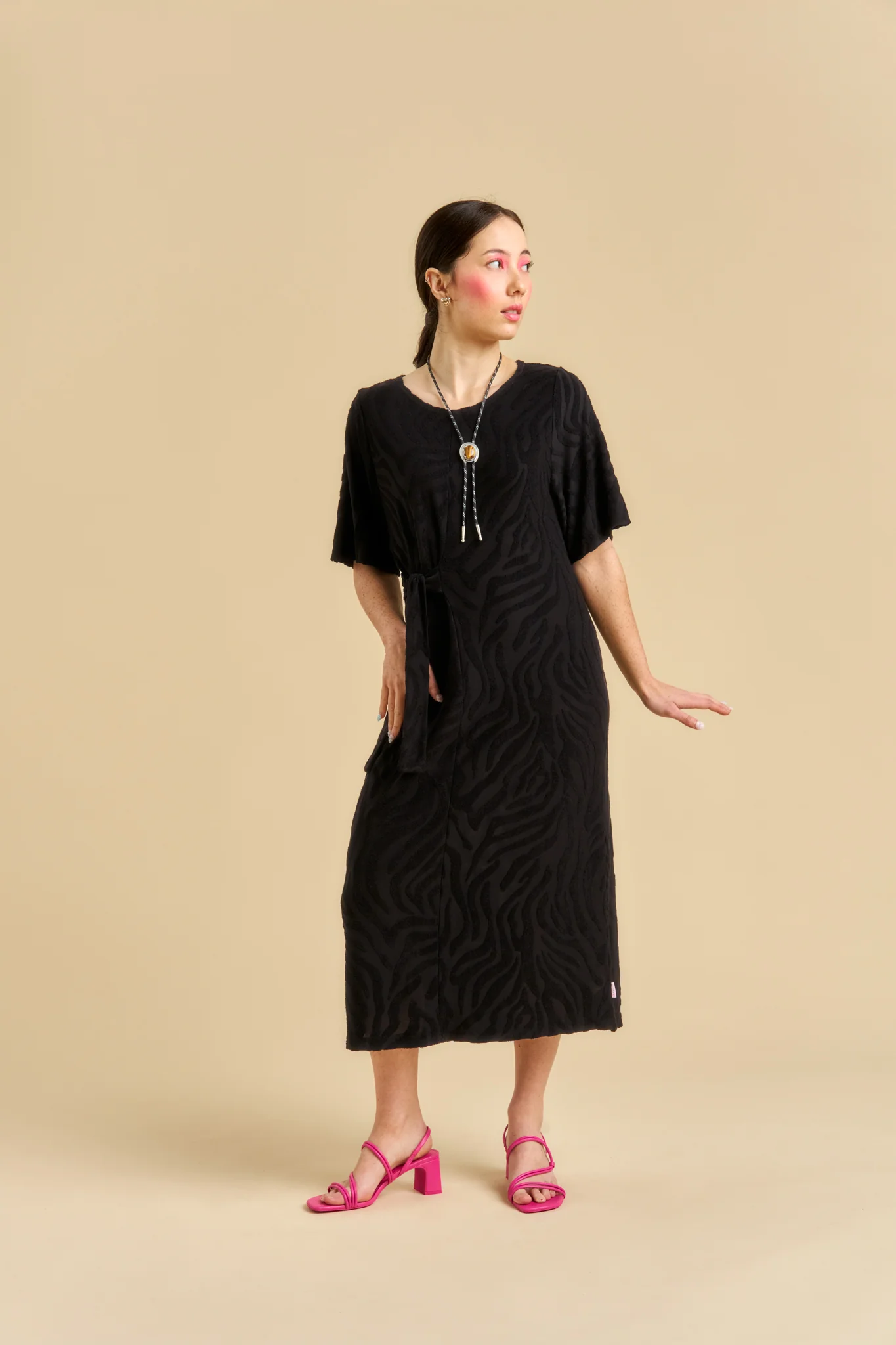 Caetana Dress, Tigreza Viscose