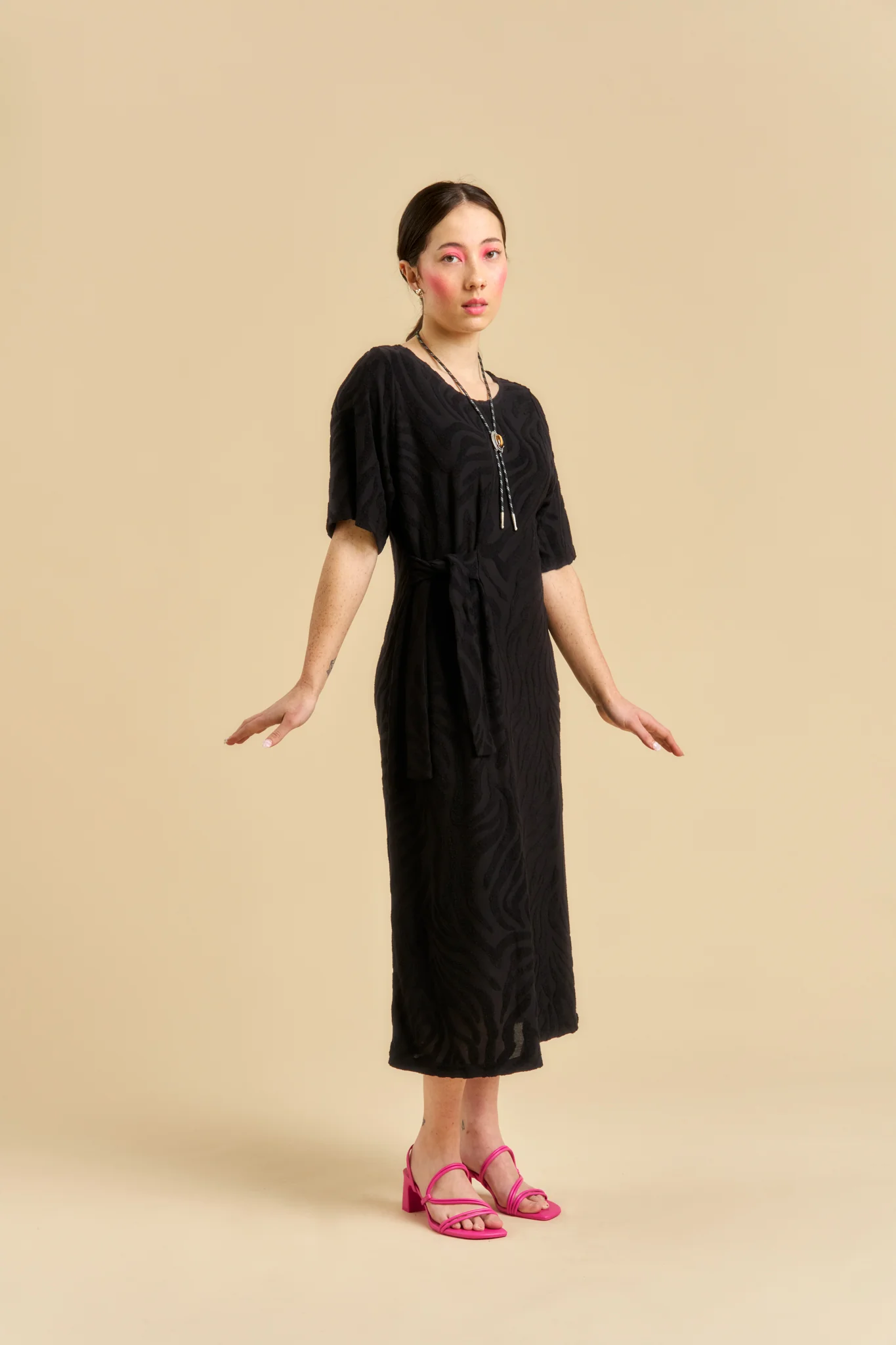 Caetana Dress, Tigreza Viscose - Image 4