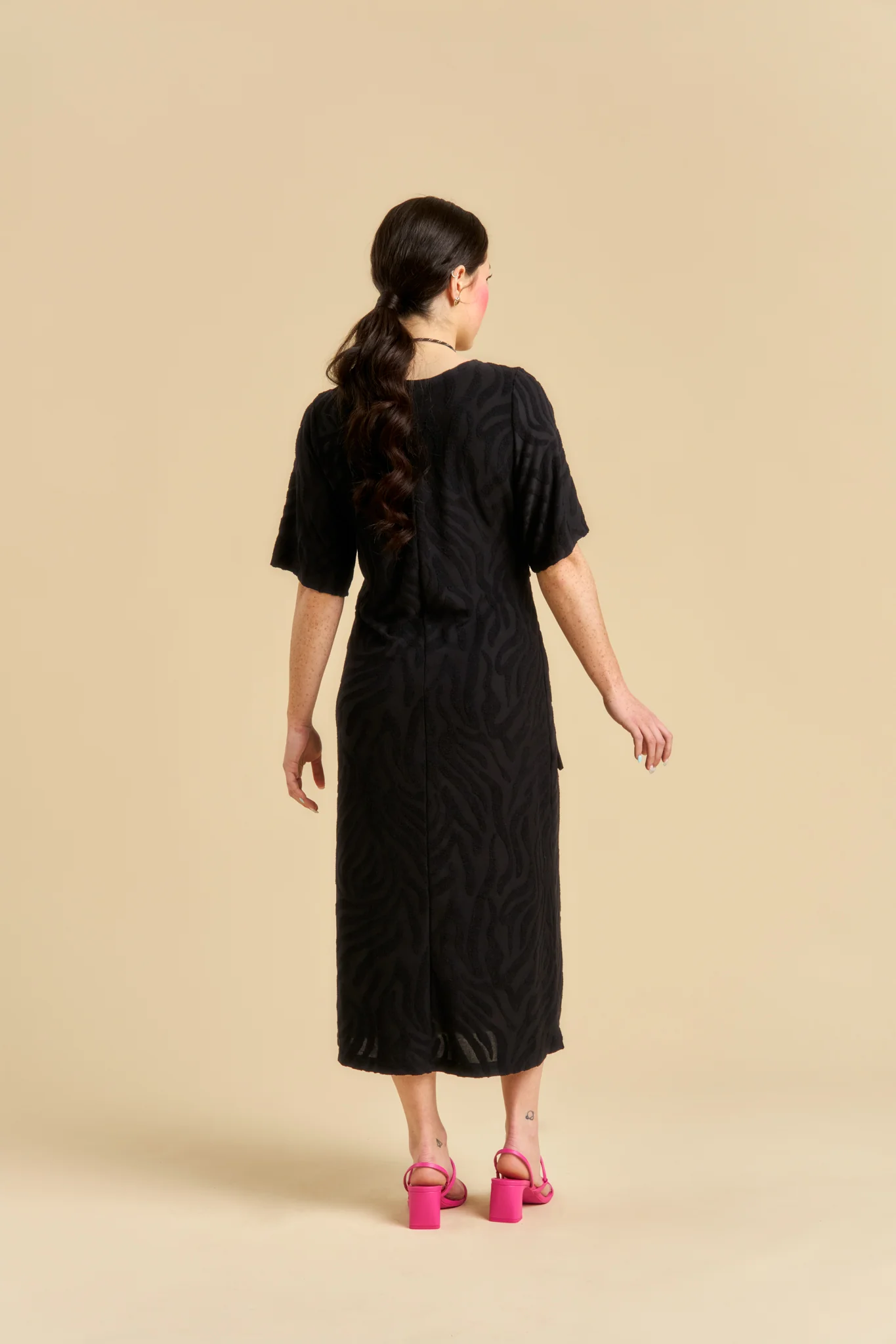 Caetana Dress, Tigreza Viscose - Image 5