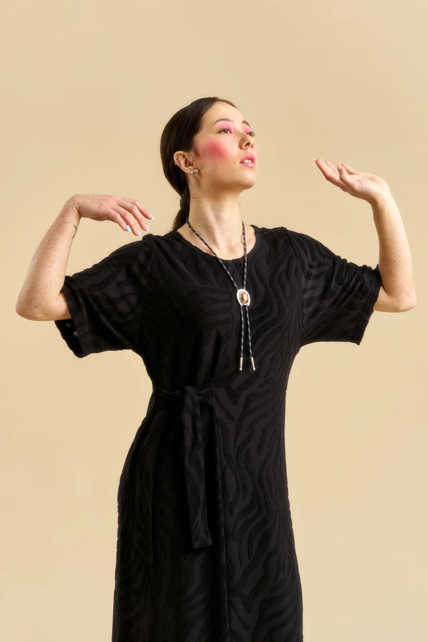 Caetana Dress, Tigreza Viscose - Image 7