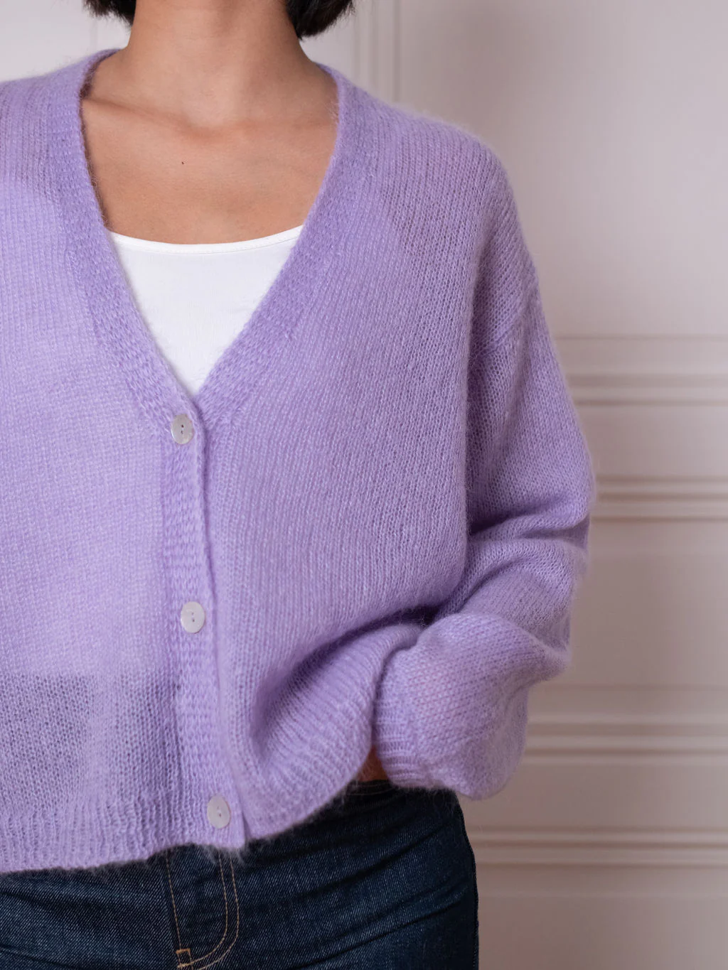 Cardigan V, Lavender Lush - Image 2