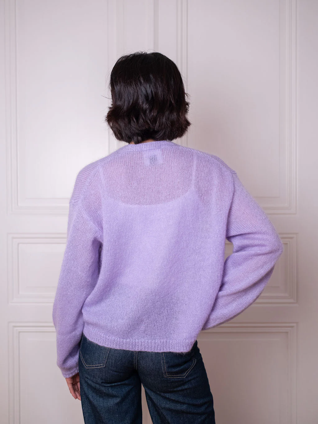 Cardigan V, Lavender Lush - Image 4