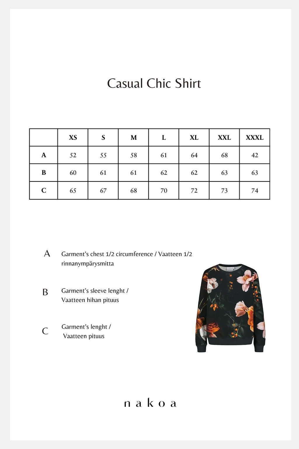 Casual Chic Print Shirt, Copper Flower - Image 8