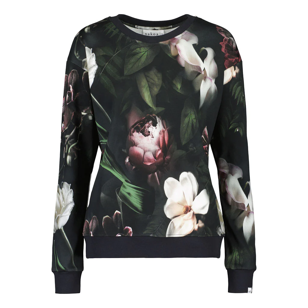Casual Chic Print Shirt, Noir - Image 5
