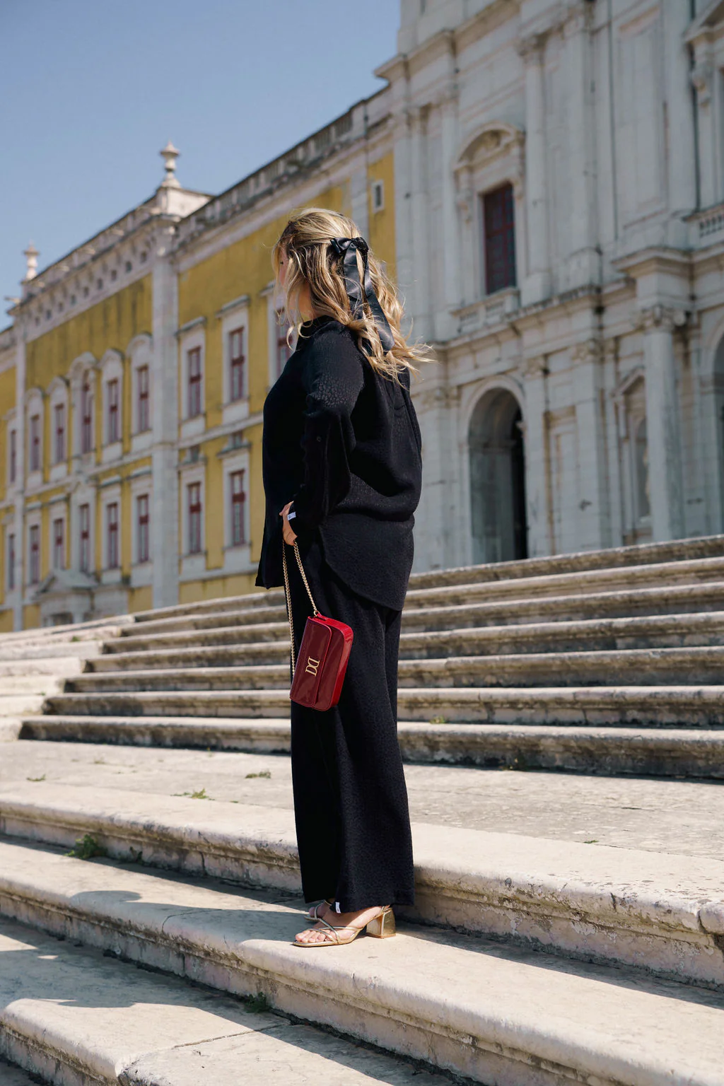 Chloe Shirt, Black Leo - Image 3