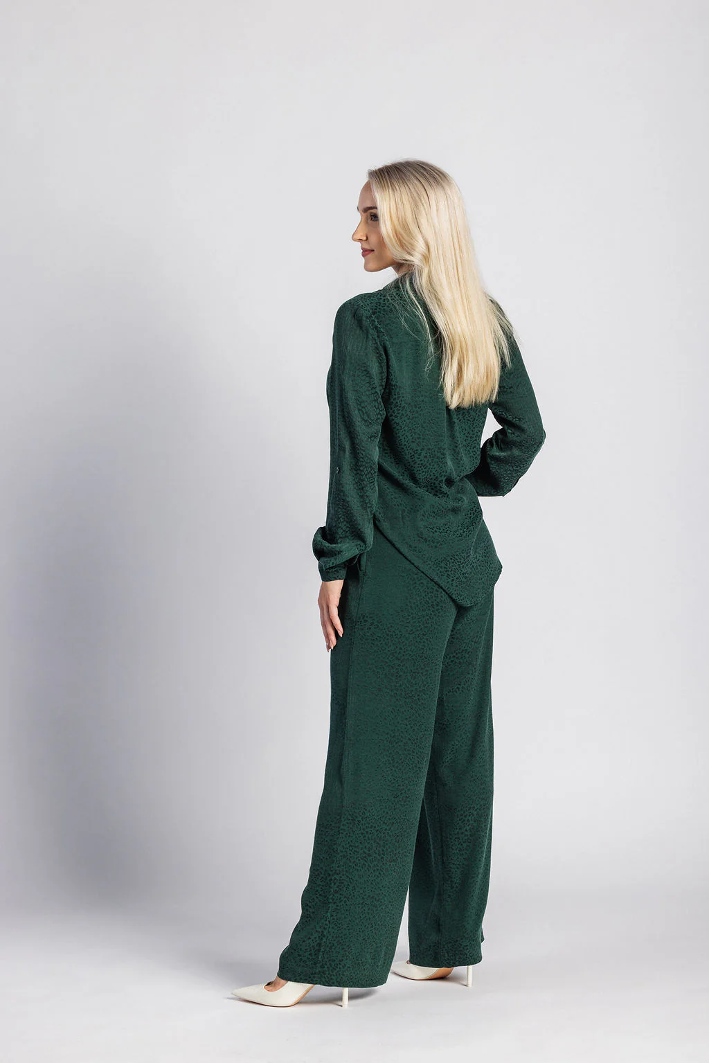 Chloe Shirt, Emerald - Image 5