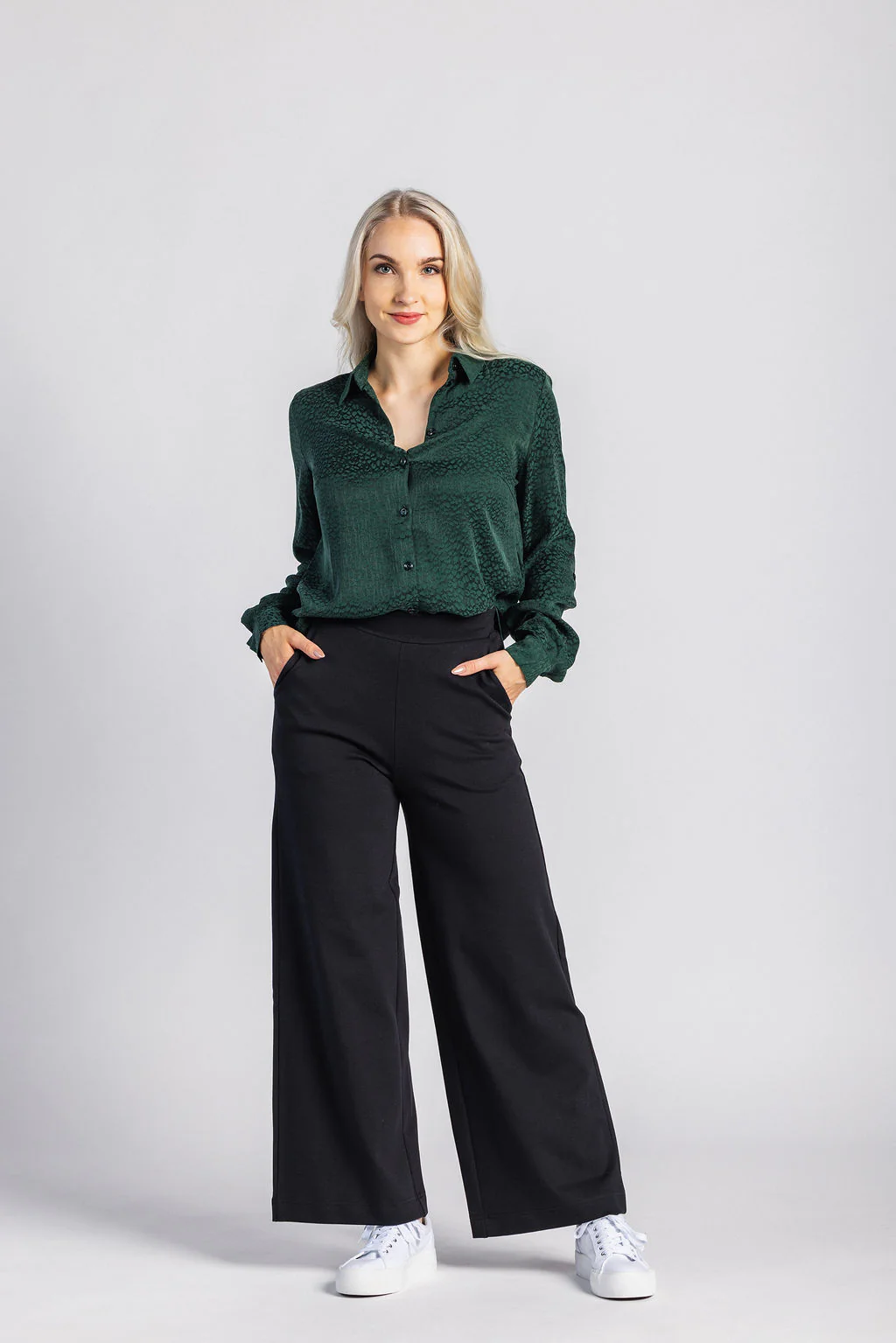 Chloe Shirt, Emerald - Image 7