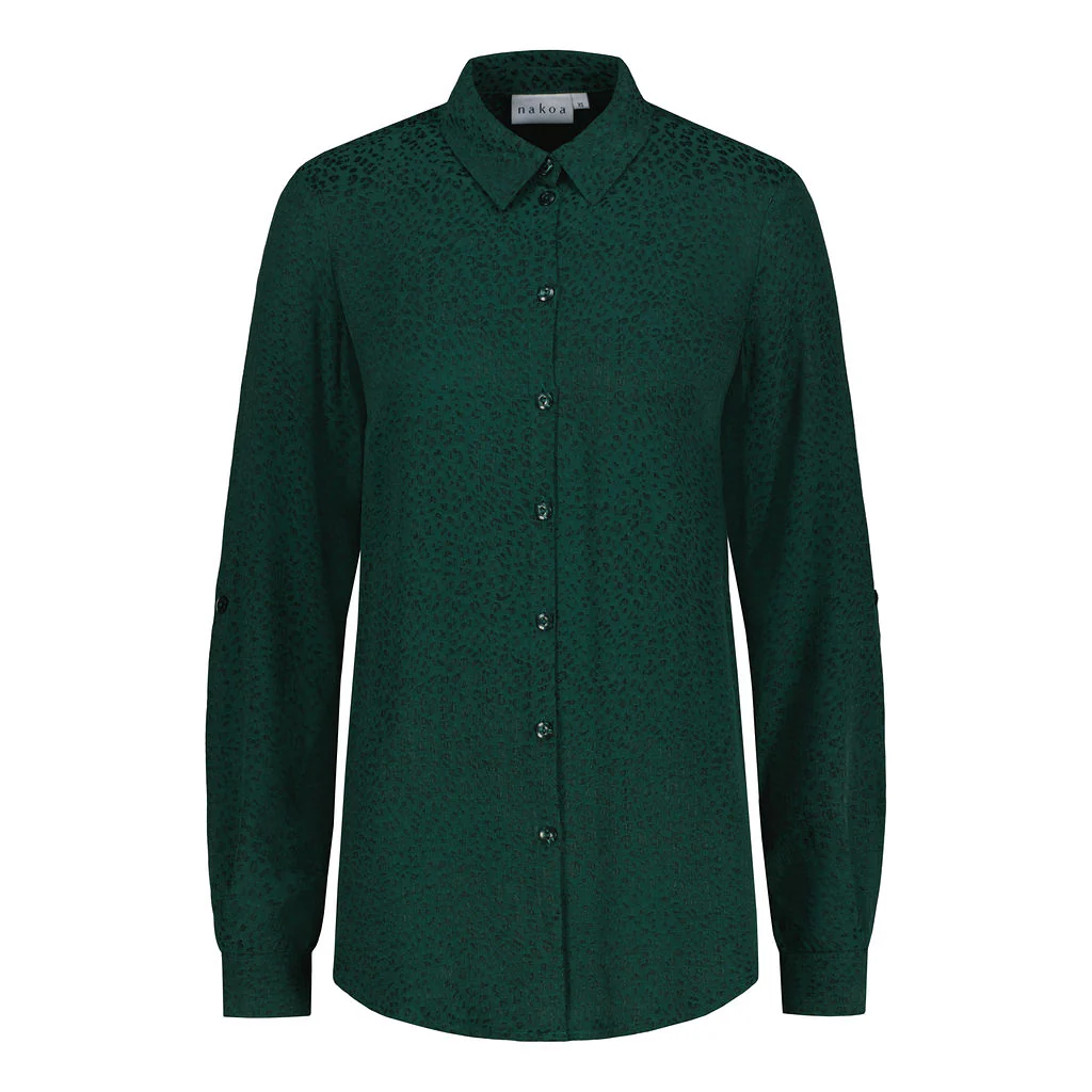 Chloe Shirt, Emerald - Image 9