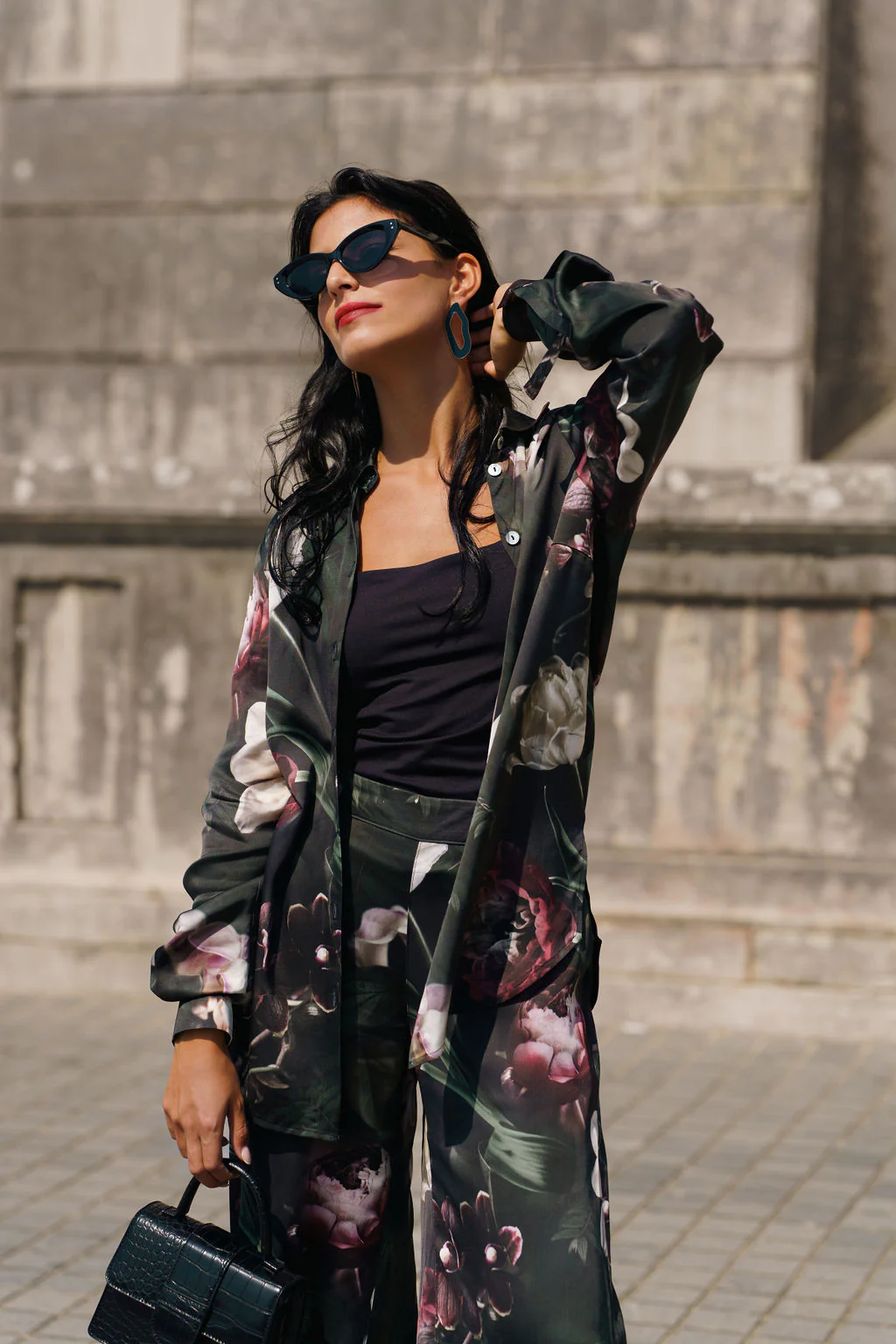 Chloe Shirt, Noir - Image 4