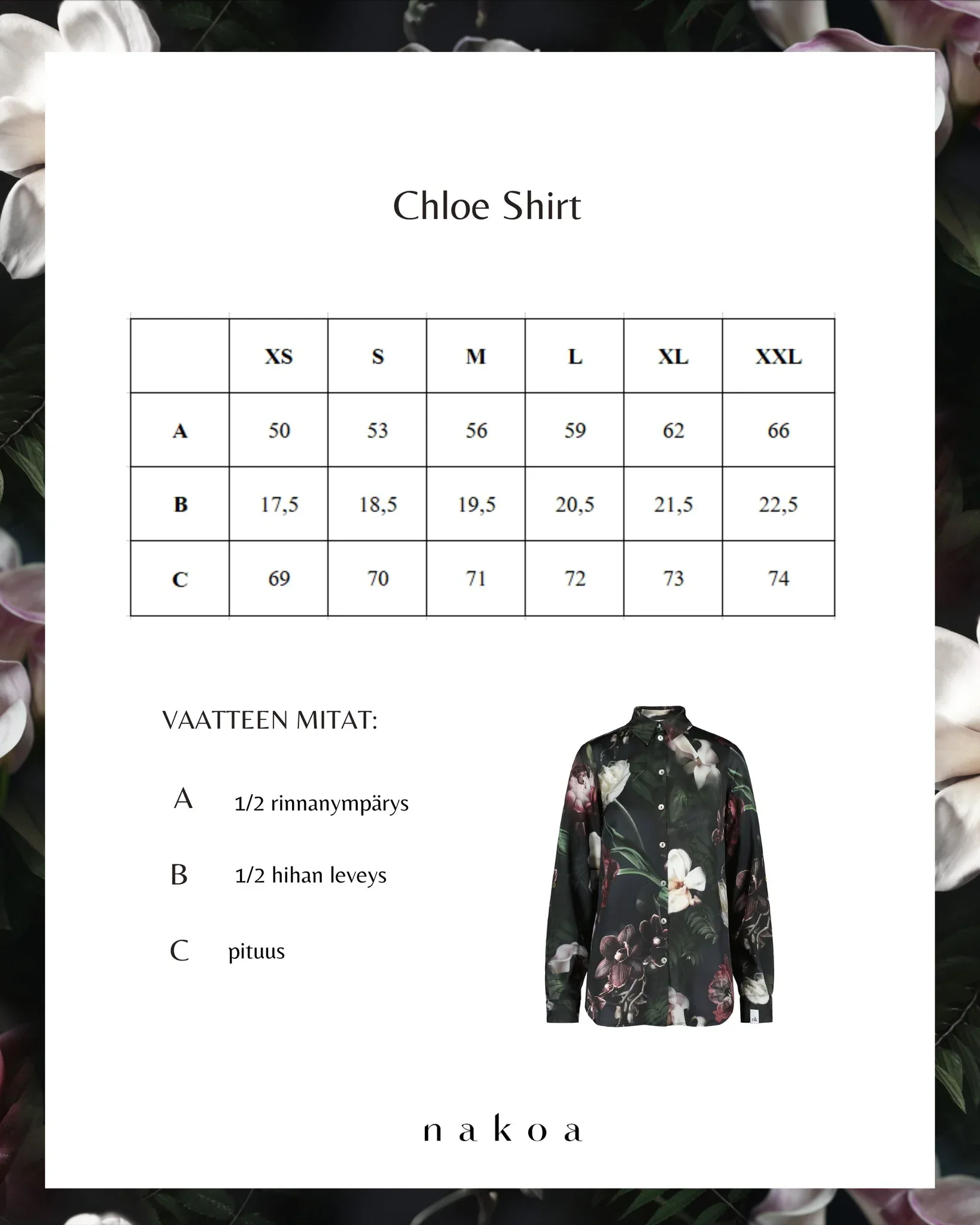 Chloe Shirt, Noir - Image 6