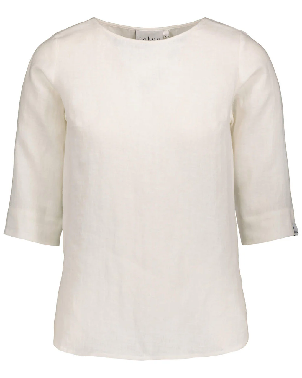 Classic Linen Blouse, Vanilla