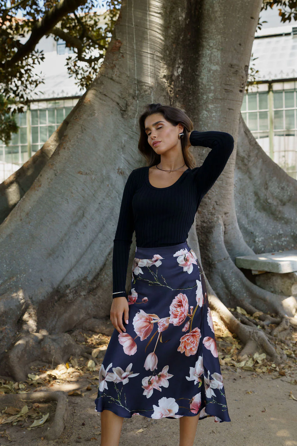 Classic Midi Skirt, Elysian - Image 3