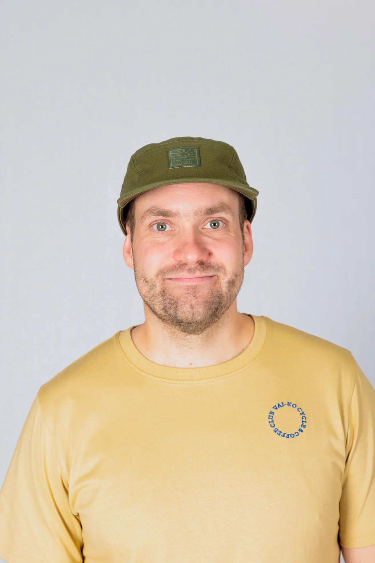Cycle Coffee T-shirt, Khaki Sand - Image 5