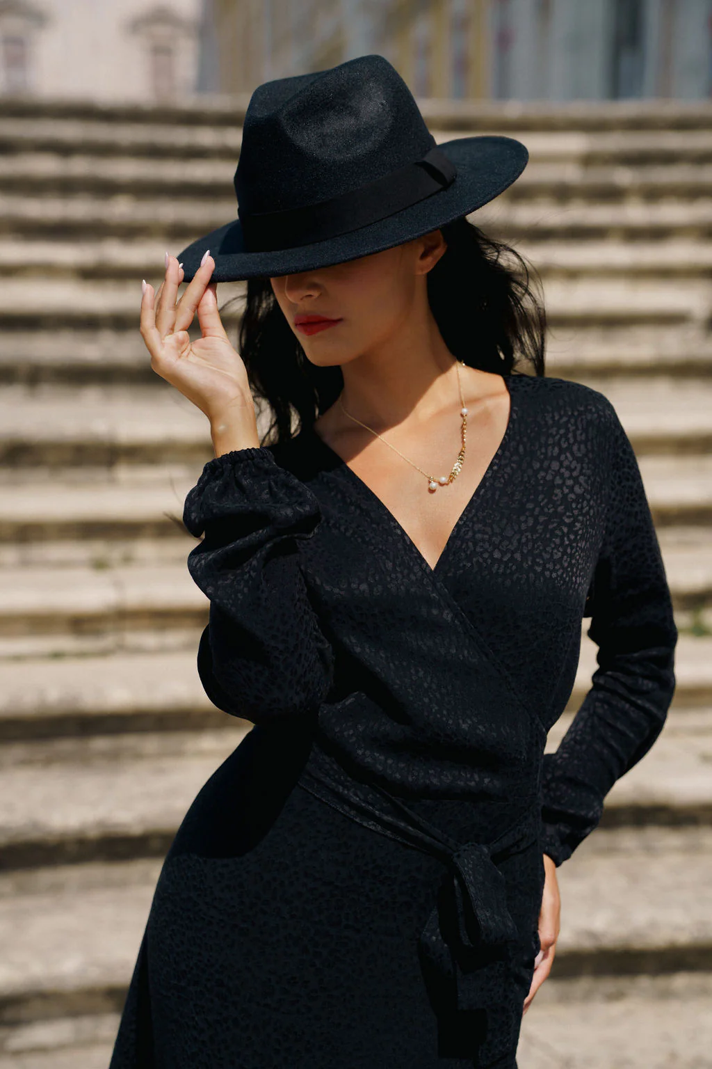Eloise Dress, Black Leo - Image 9