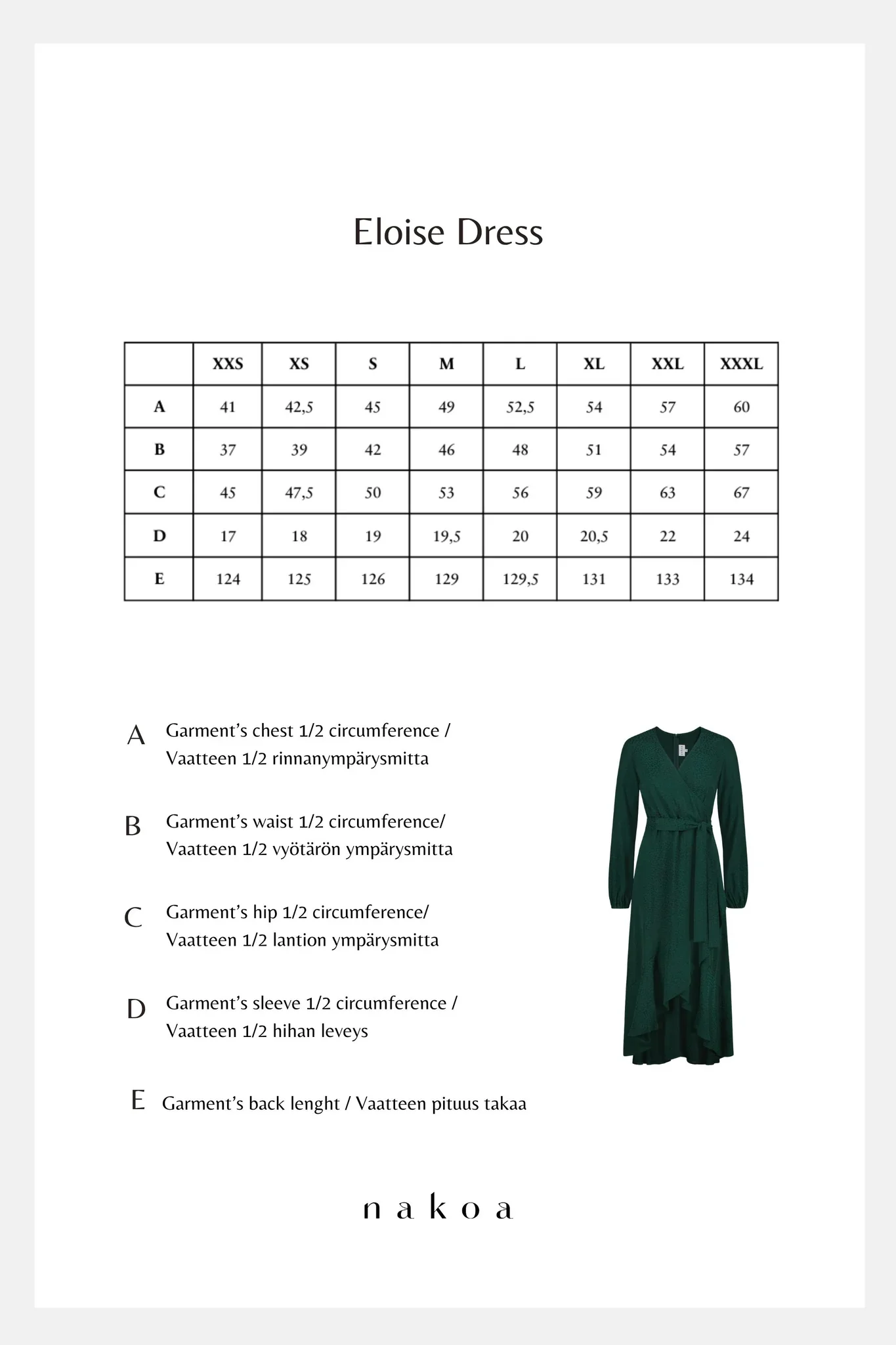 Eloise Dress, Emerald - Image 7