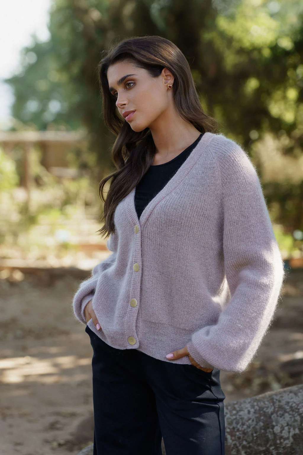 Elsie Cardigan, Harbor Mist - Image 4