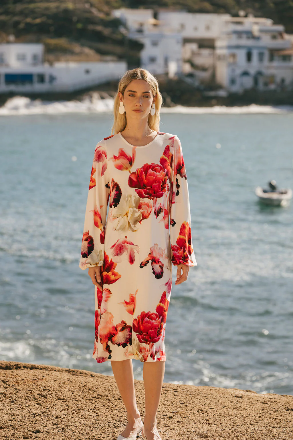 Emma Dress, Sorbet - Image 2