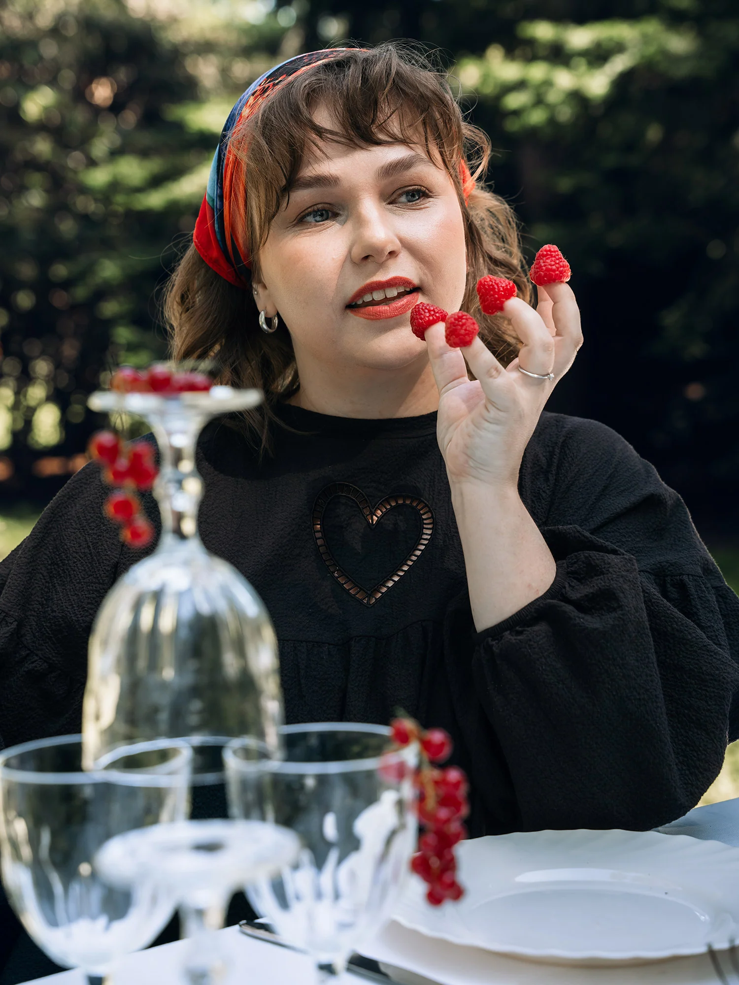 Evelyn Embroidered Dress, Black - Image 4