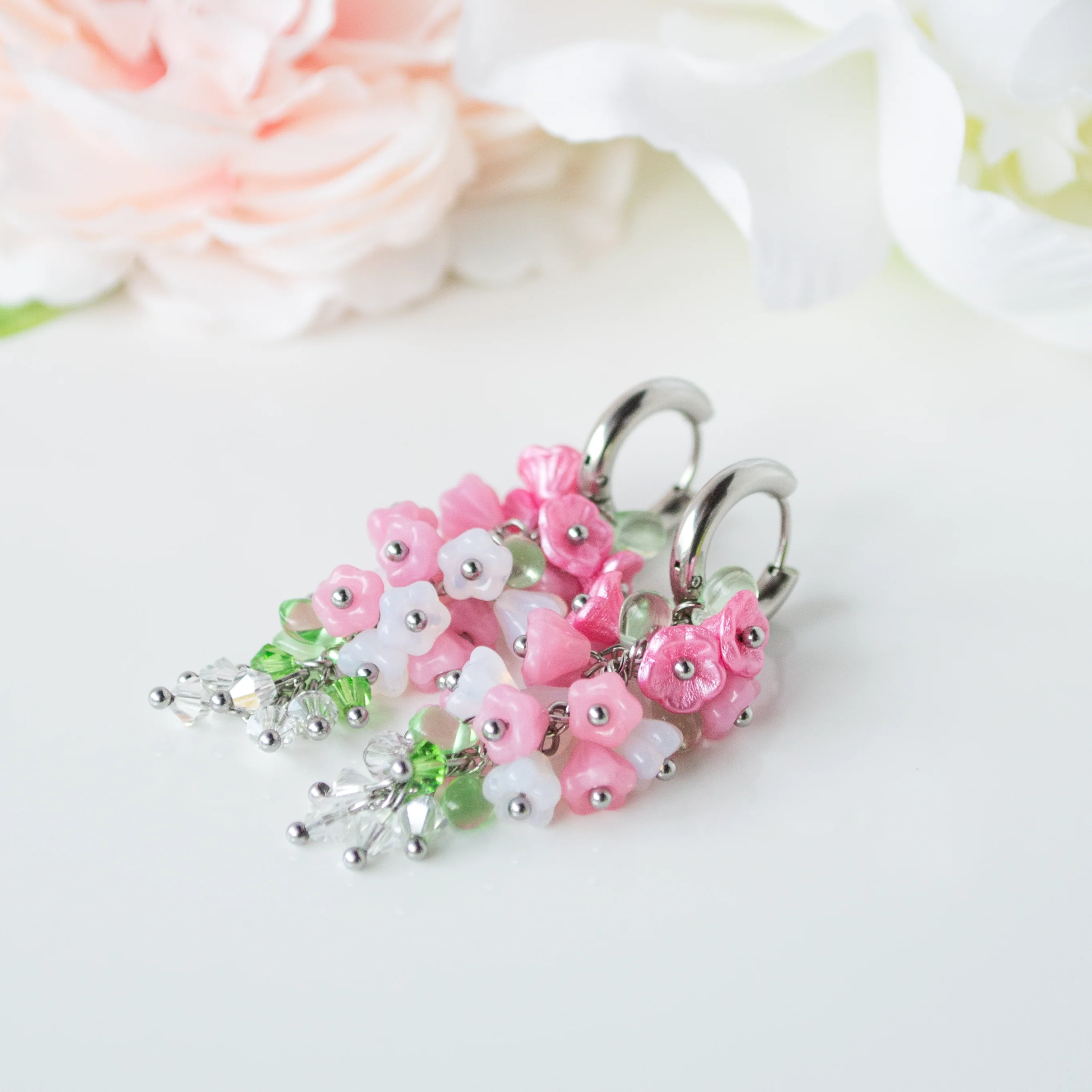 Everbloom Small Korvakorut STEEL, eri värejä - Image 3