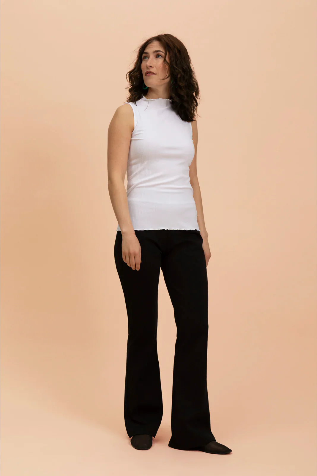 Flare Pants, Black