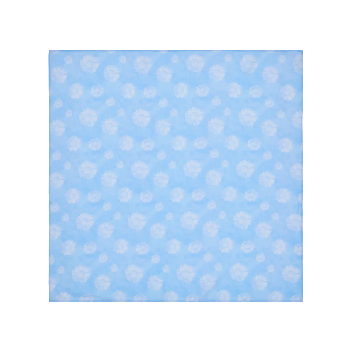 Fleurine Scarf, Sky Blue - Image 3