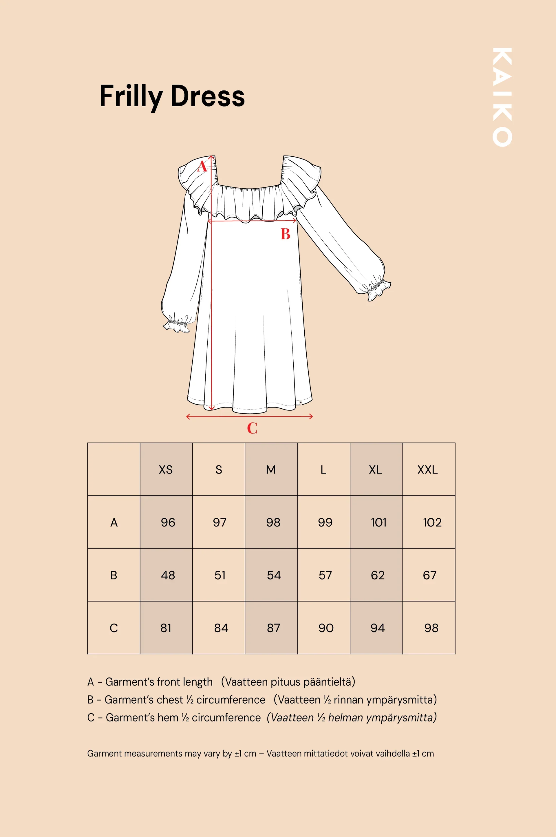 Frilly Dress, Flora Navy - Image 10