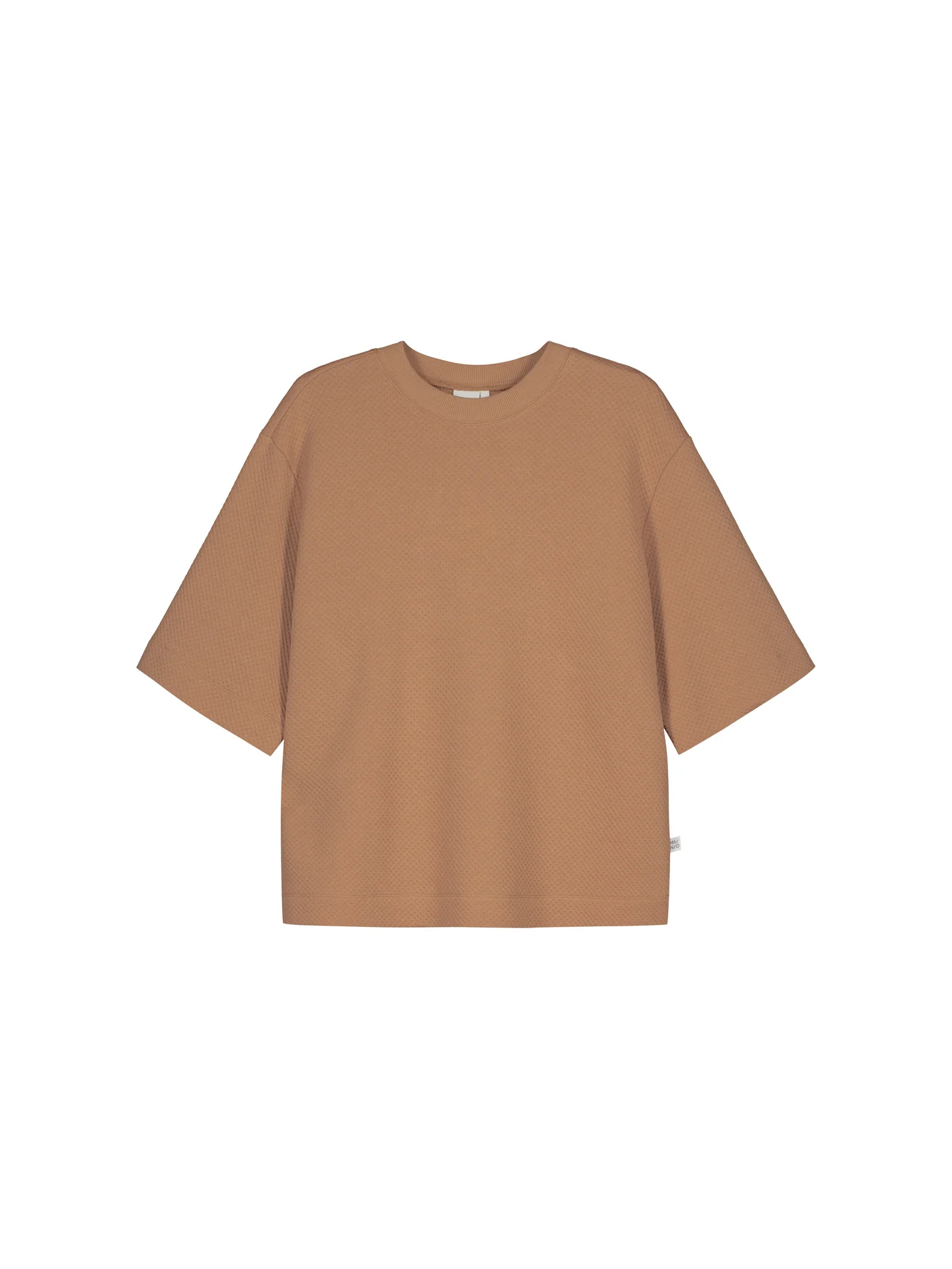 Honeycomb T-shirt, Mocha - Image 5