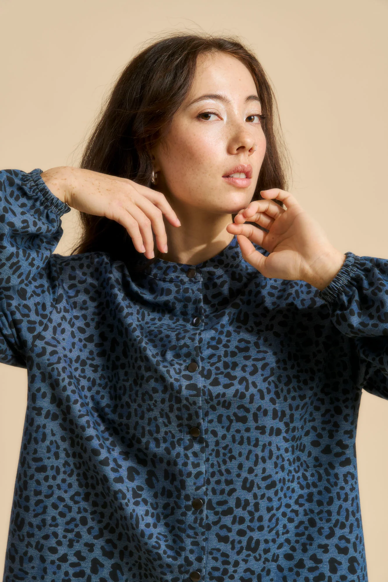Iiris Shirt, Leo Denim - Image 5