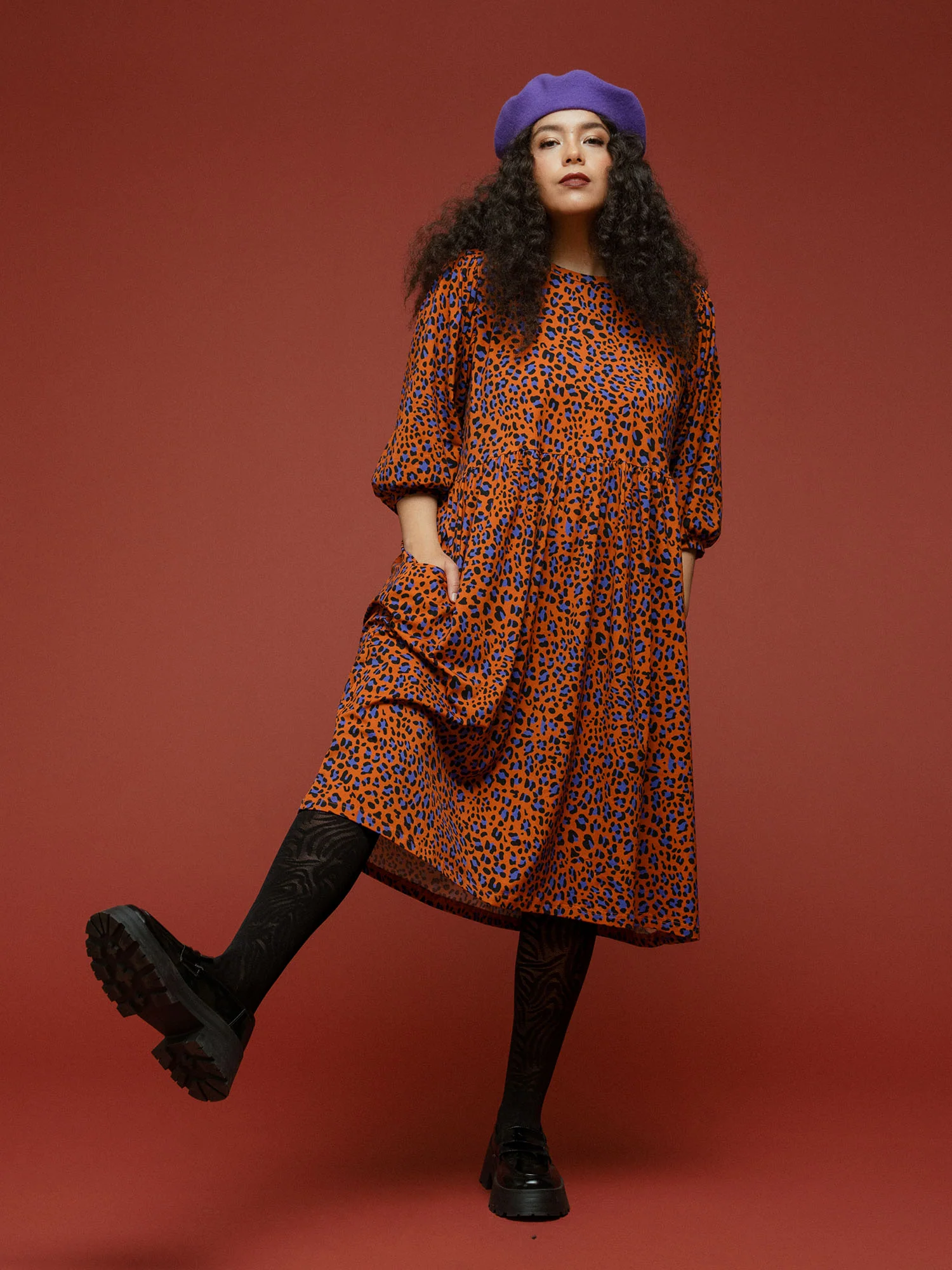 Ivy Dress, Leo Copper - Image 3
