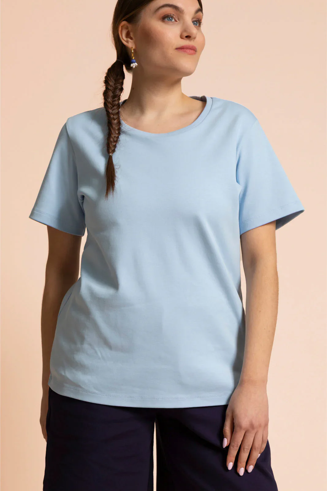 The T-shirt, Light Blue