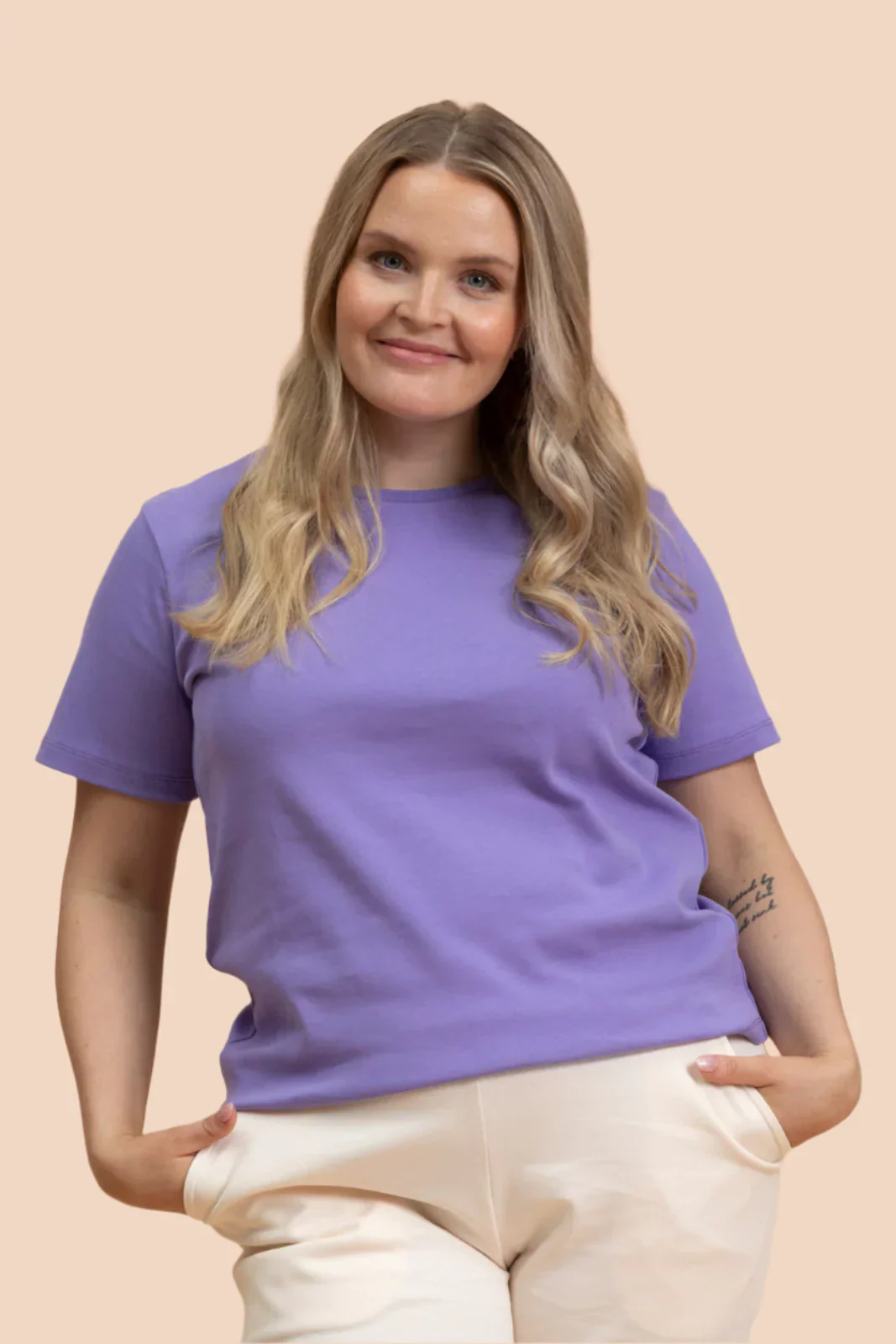 The T-shirt, Vivid Lavender