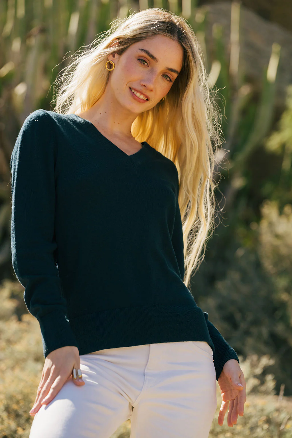 Kelly Jumper, Teal - Image 2