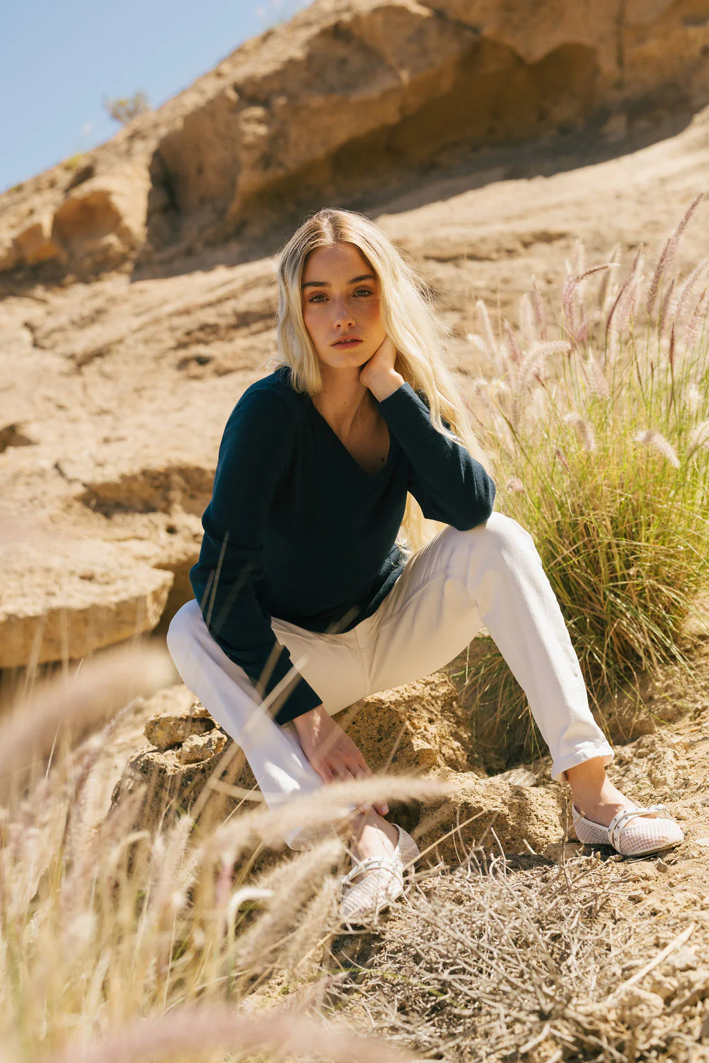 Kelly Jumper, Teal - Image 3
