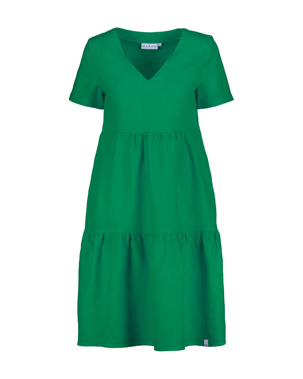 Layered Dress, Holly Green - Image 6