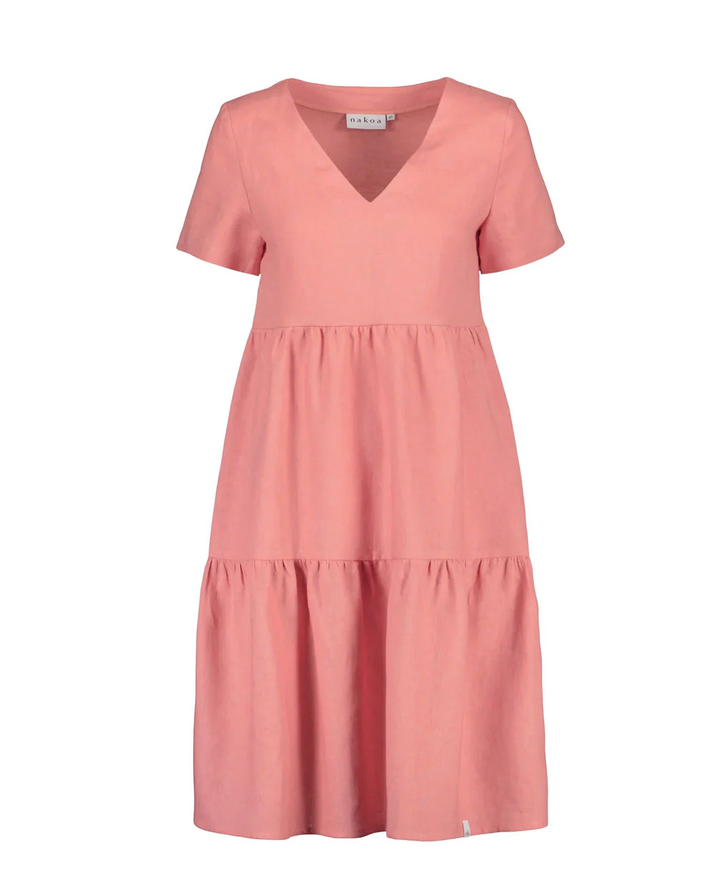 Layered Dress, Powder Pink