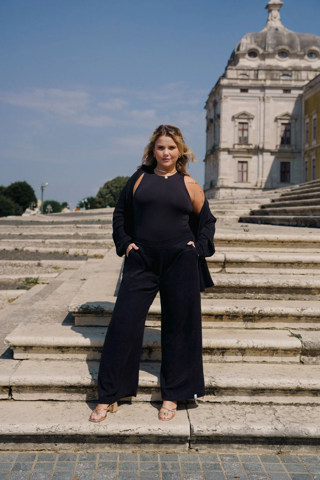 Leah Pants, Black Leo - Image 3