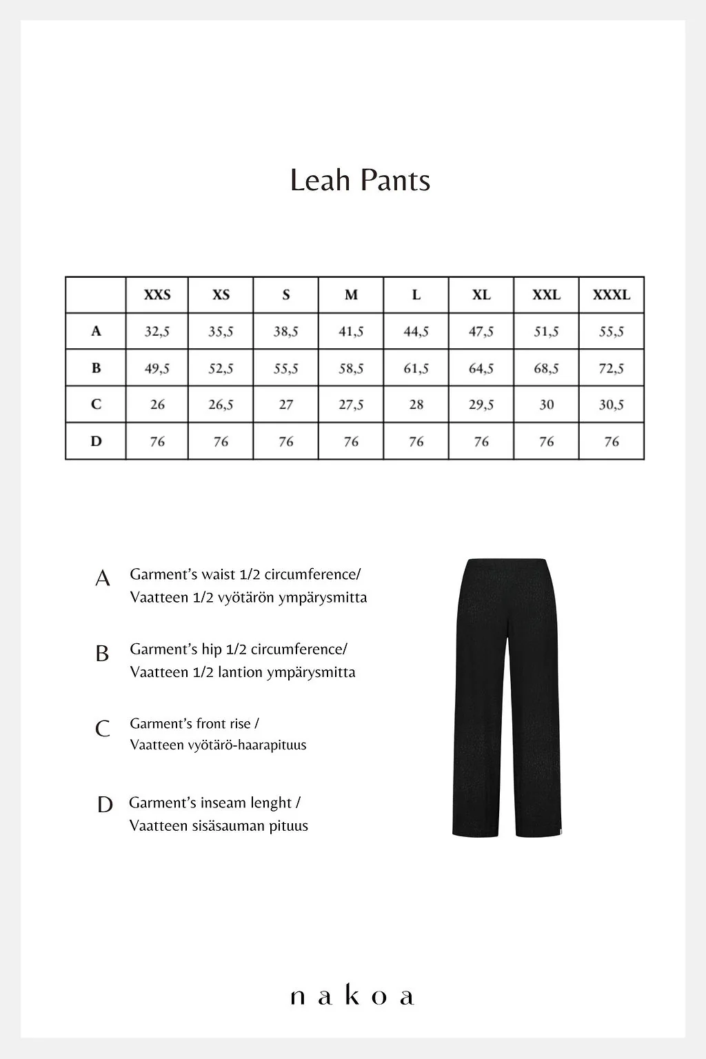 Leah Pants, Black Leo - Image 7