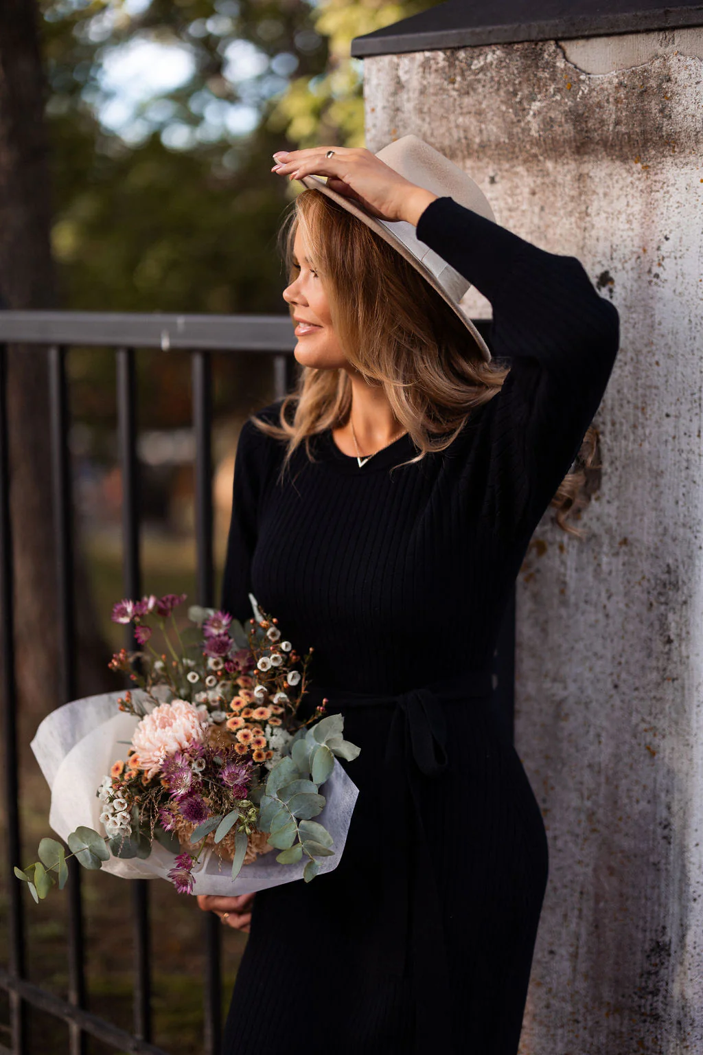Leona Dress, Black - Image 4
