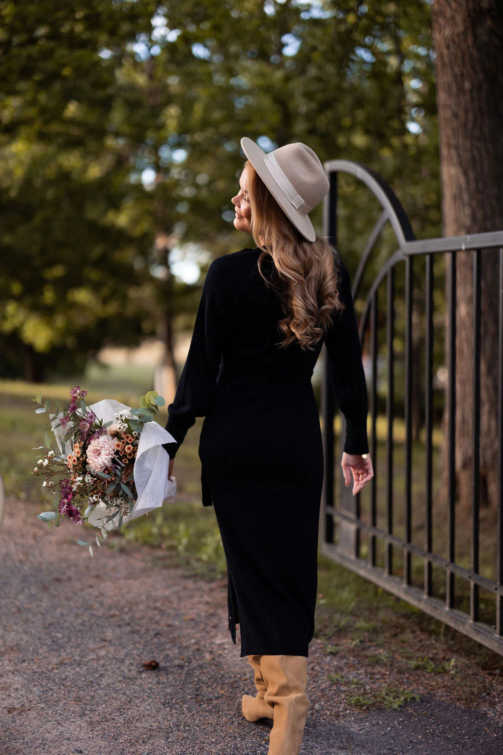 Leona Dress, Black - Image 5
