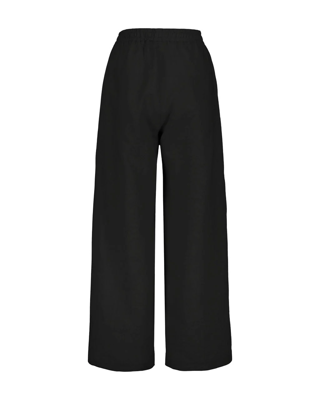 Linen Trousers, Black - Image 6