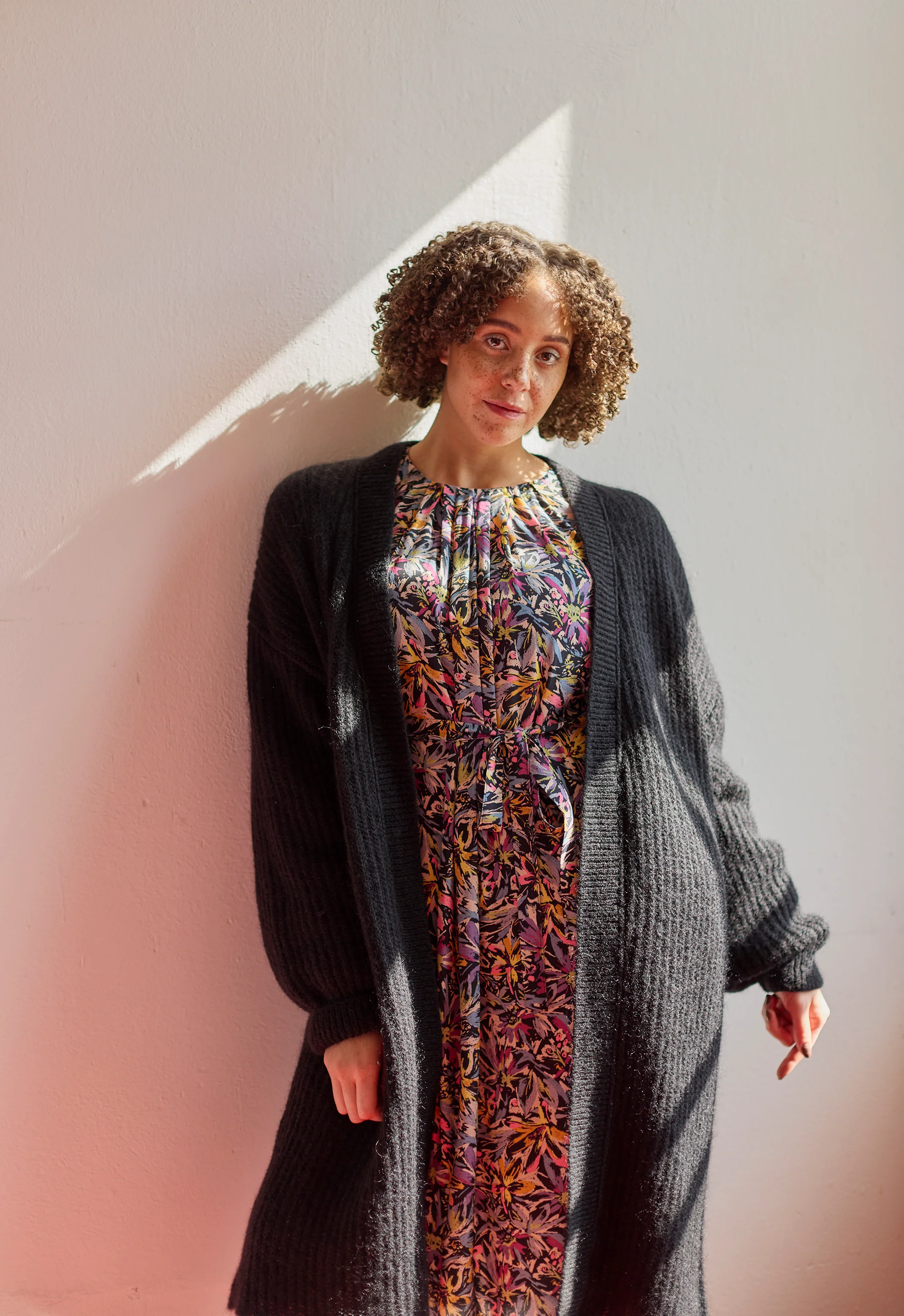 Long Cardigan, Licorice - Image 4