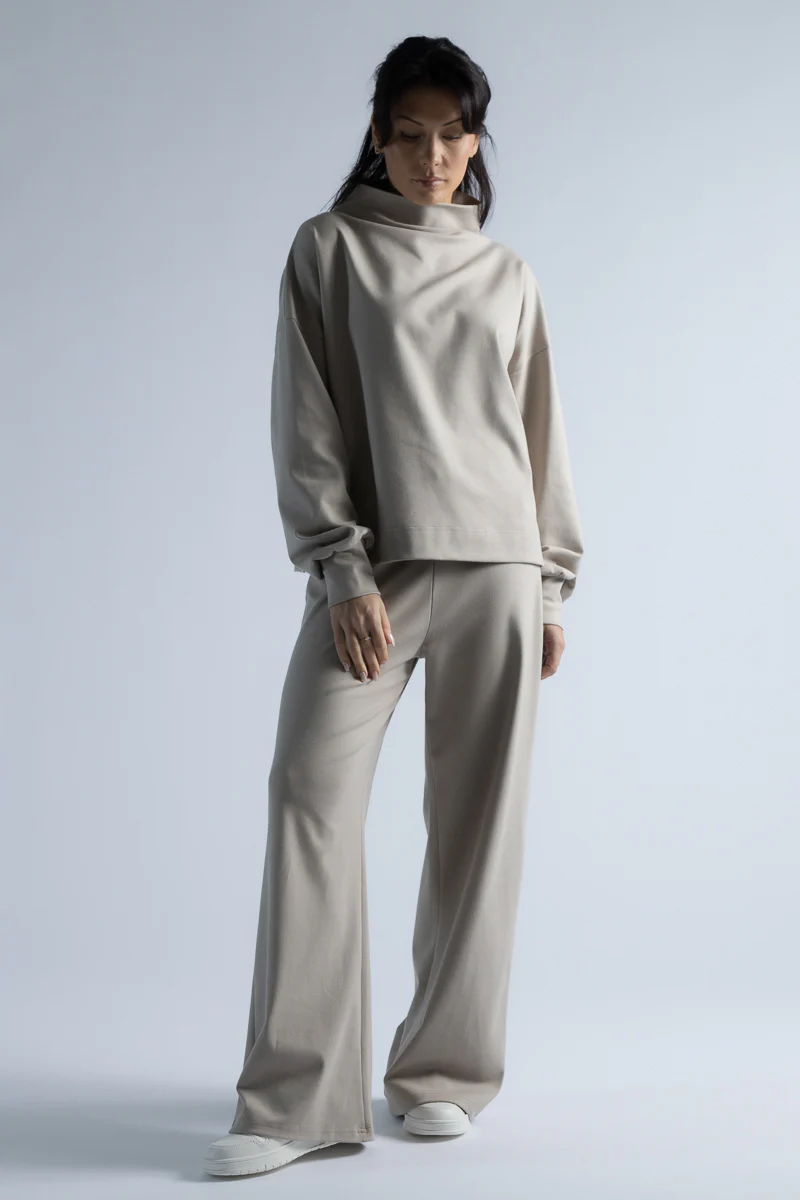 Lounge by Luin Blouse, Pale Sand - Image 3