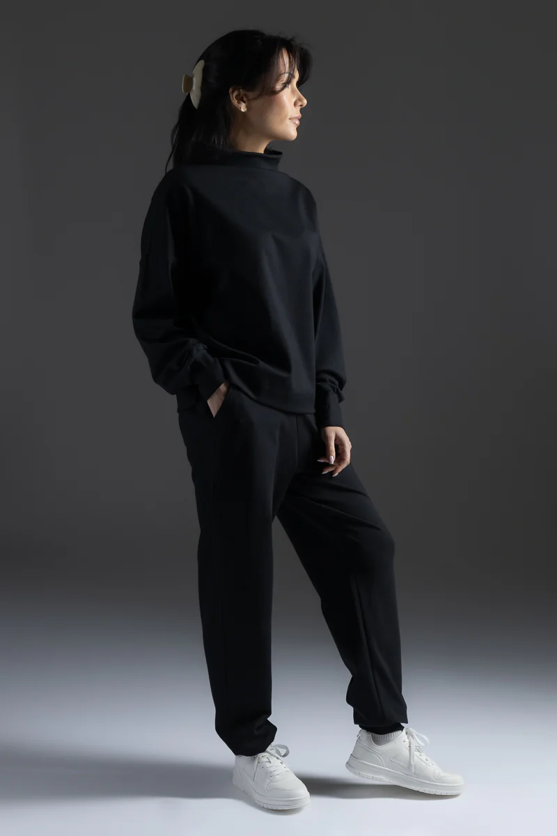 Lounge by Luin Chill Pants, Black - Image 4